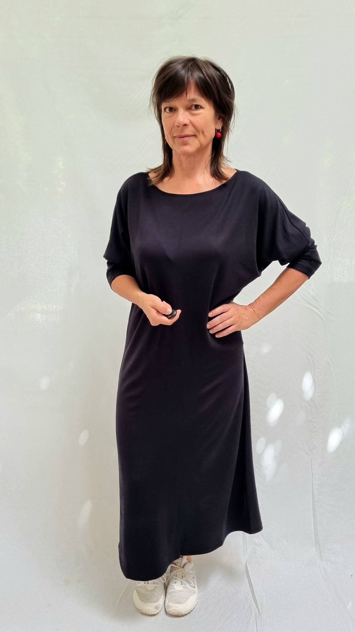 Kleid Lomona lang Kleider Ferienkinder Malu - Stoffhaus