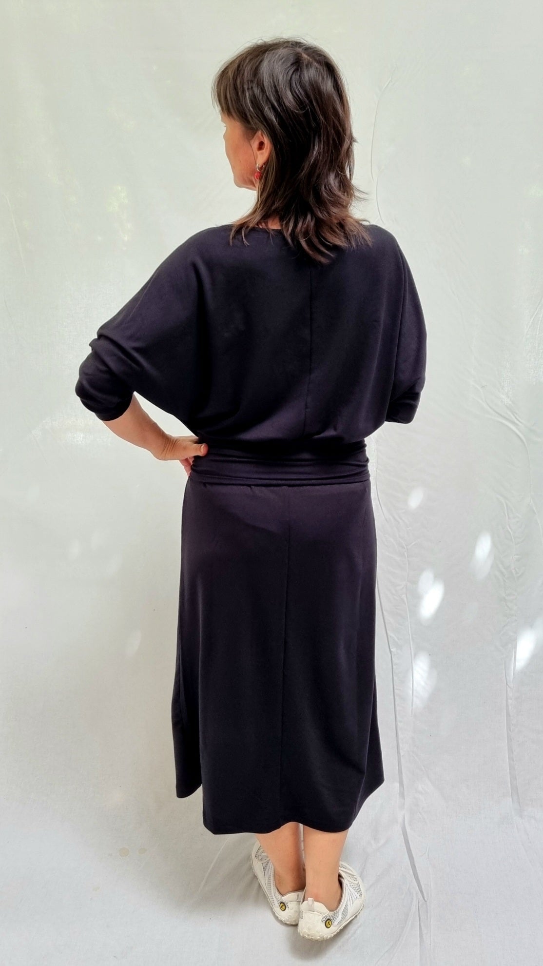 Kleid Lomona lang Kleider Ferienkinder Malu - Stoffhaus