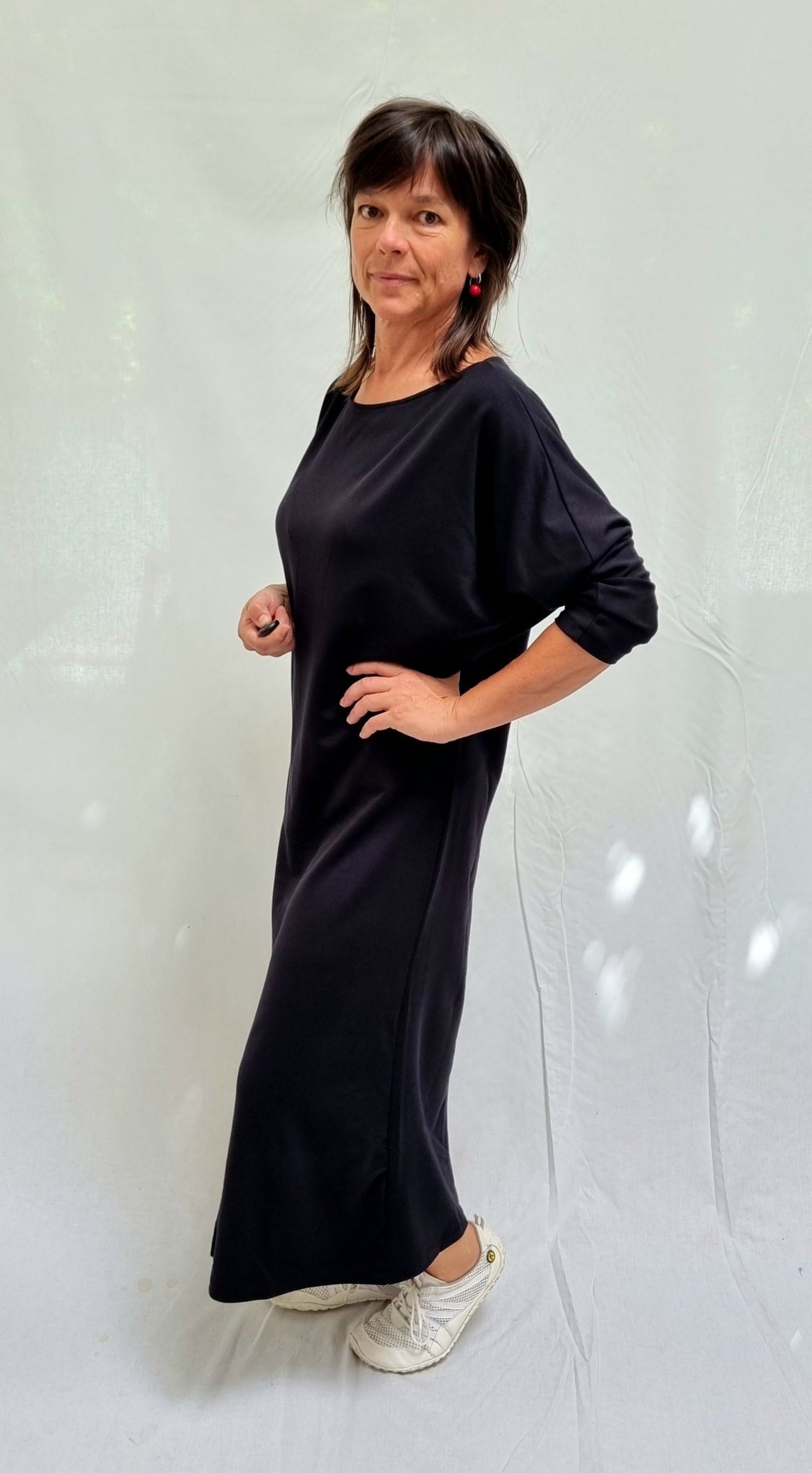 Kleid Lomona lang Kleider Ferienkinder Malu - Stoffhaus