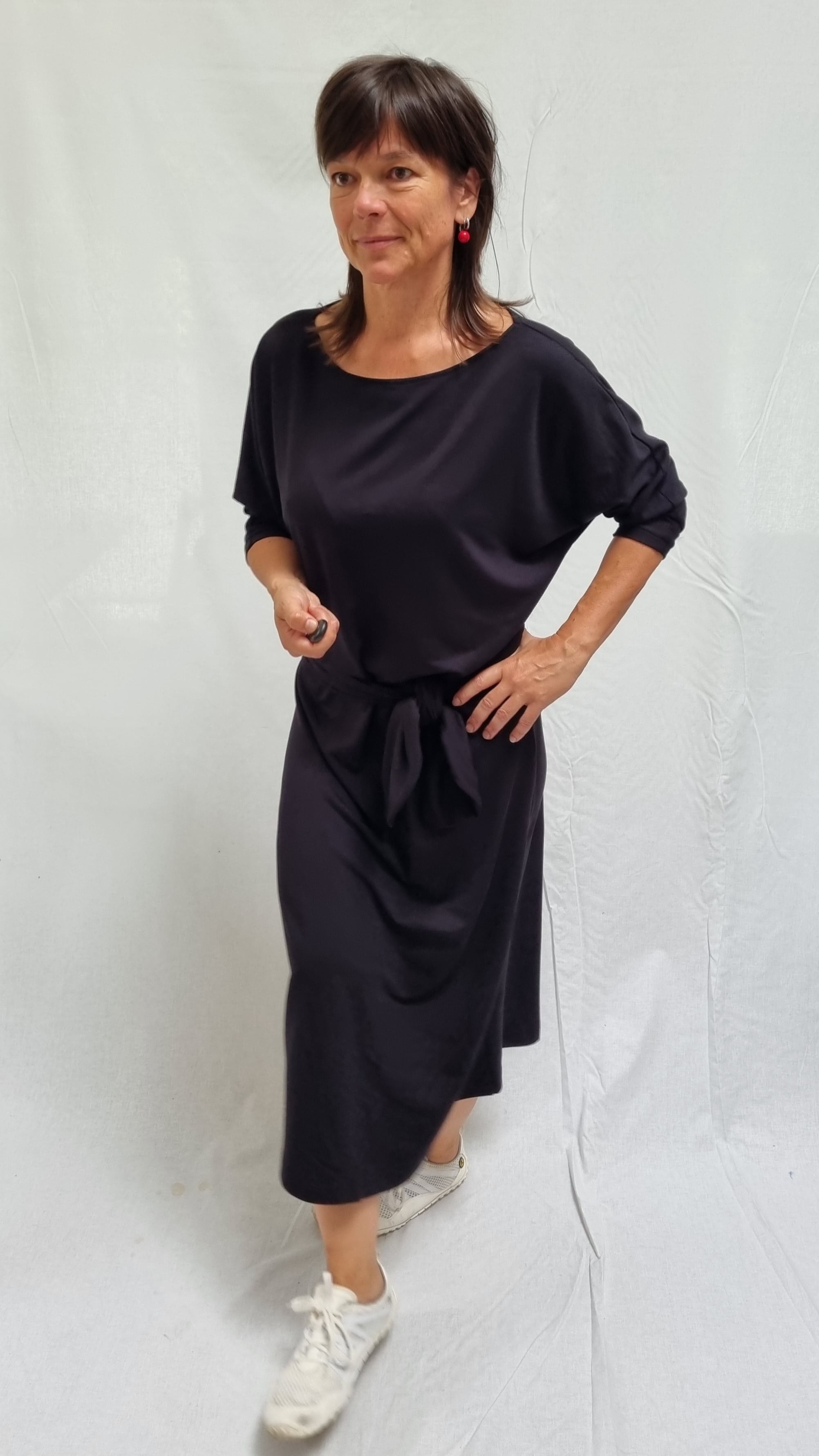 Kleid Lomona lang Kleider Ferienkinder Malu - Stoffhaus