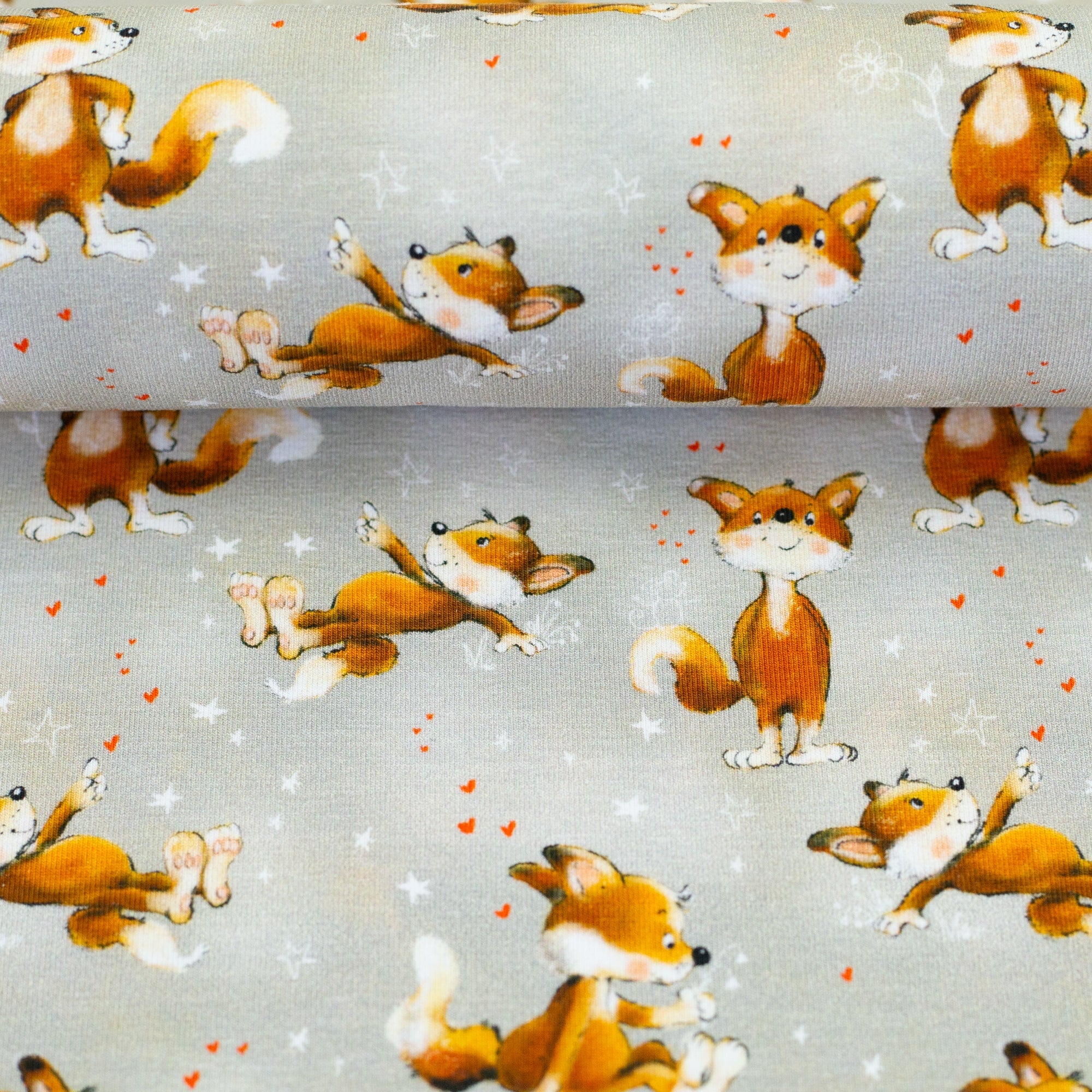 kleiner Fuchs Baumwolljersey jersey, neu Swafing Malu - Stoffhaus