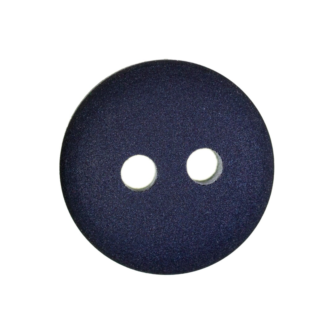 Knopf navy zwei Loch glatt Verschlüsse Veno Malu - Stoffhaus