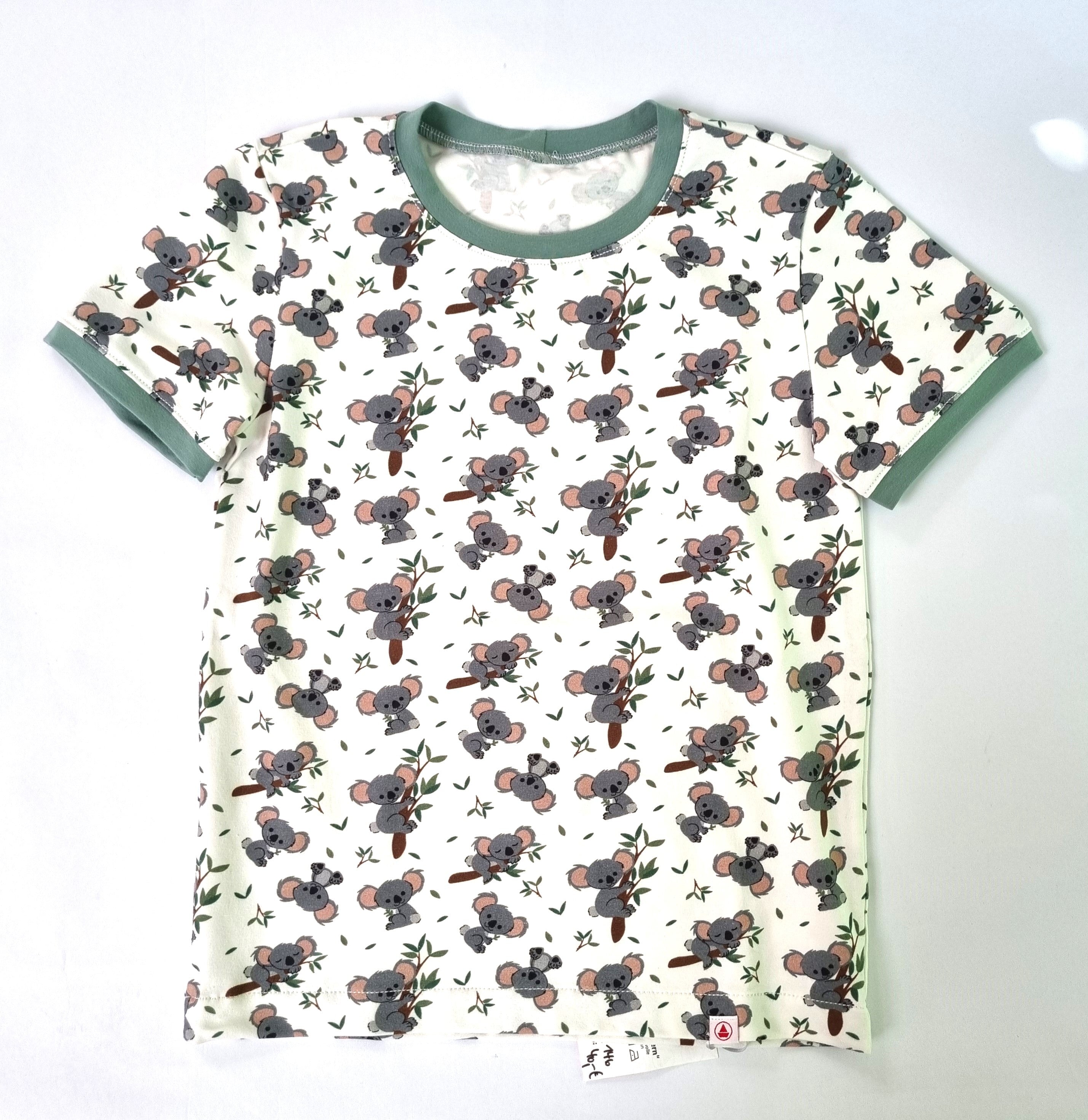 Koala Kurzarmshirt Ferienkinder Malu - Stoffhaus
