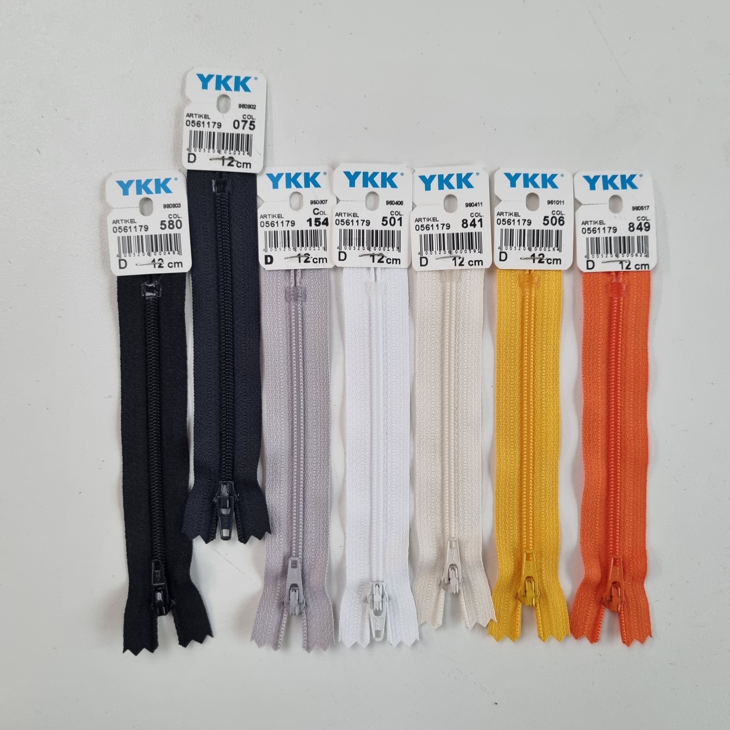 kohle YKK Reißverschluß Reißverschlüsse YKK Malu - Stoffhaus