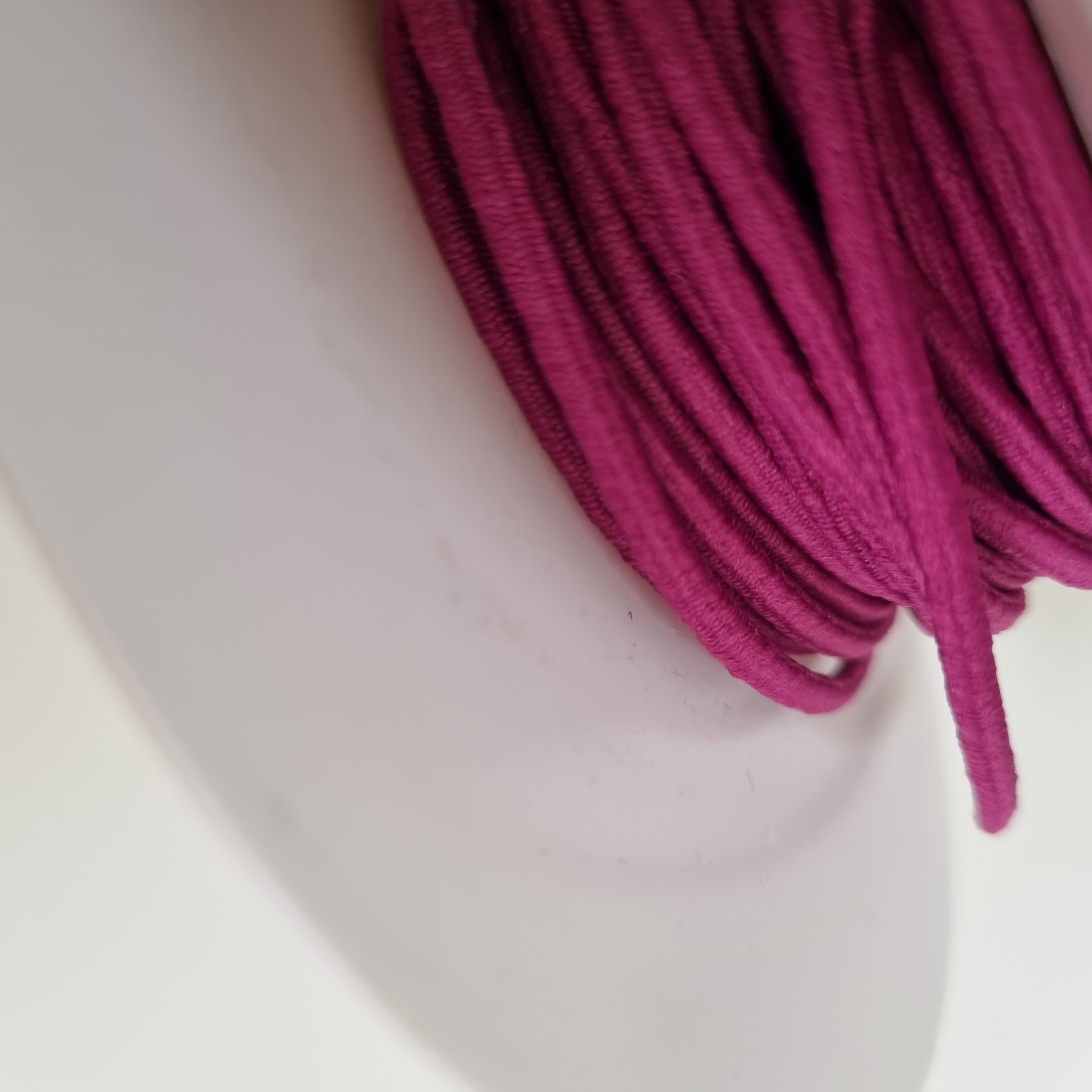 Kordel elastisch Band Veno pink Malu - Stoffhaus