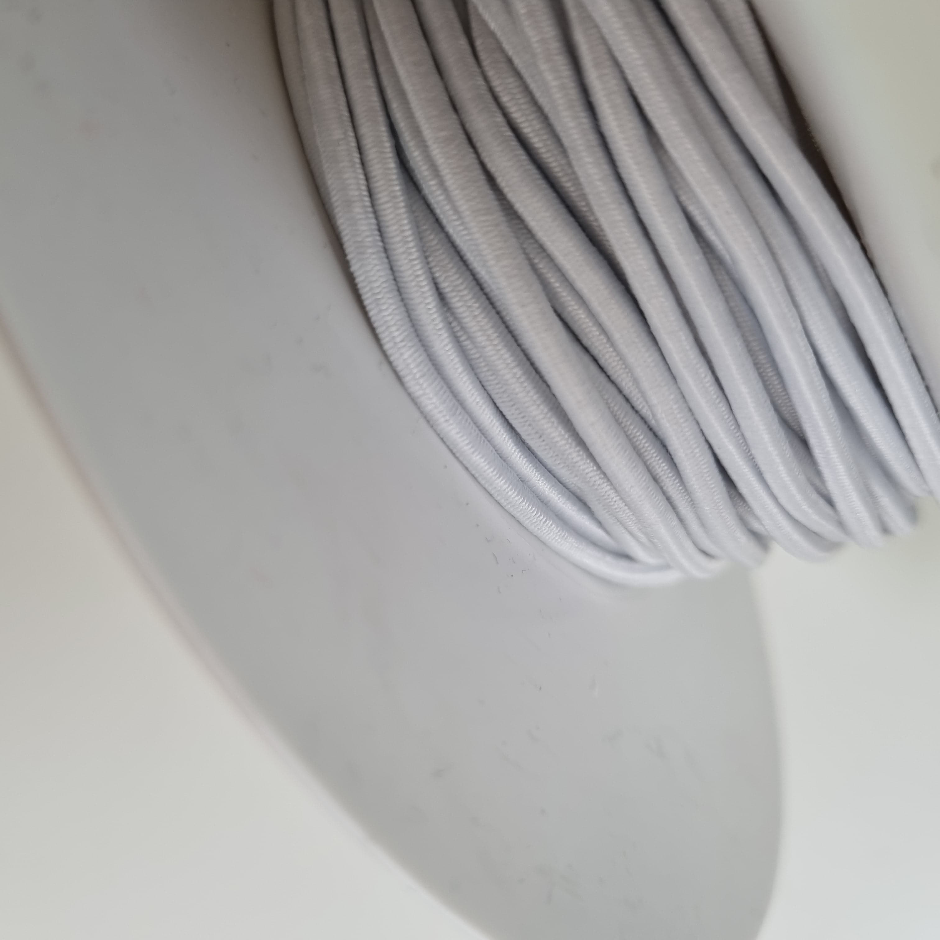 Kordel elastisch Band Veno Weiß Malu - Stoffhaus