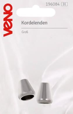 Kordelenden silber Kurzware Veno Malu - Stoffhaus