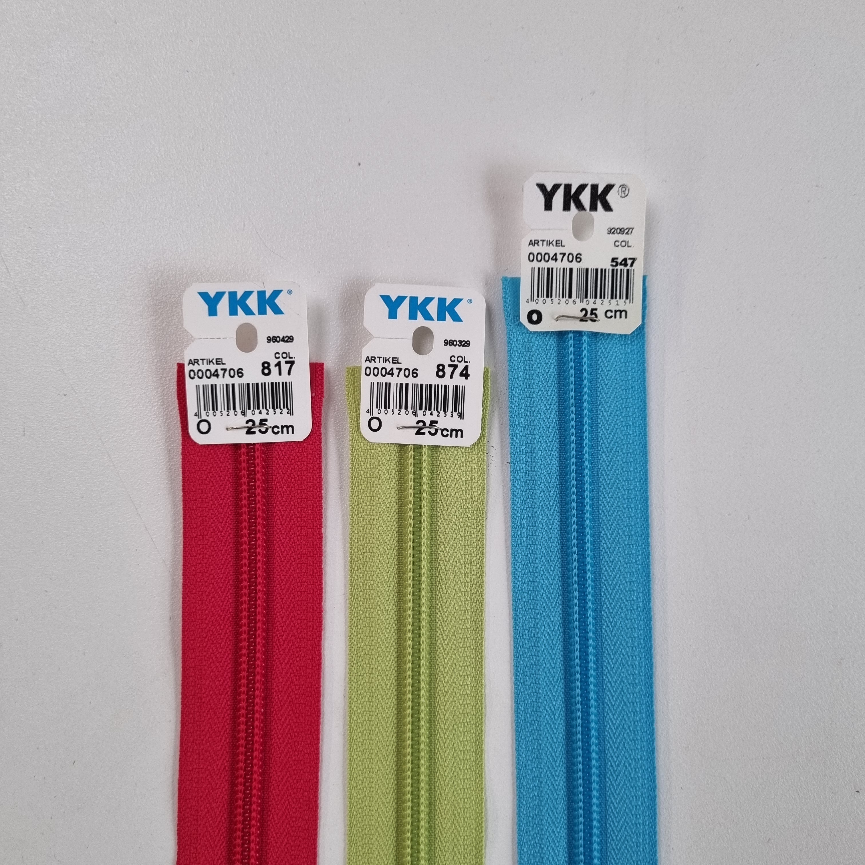 Kunststoffspirale teilbar 5mm wasserblau Reißverschlüsse YKK Malu - Stoffhaus