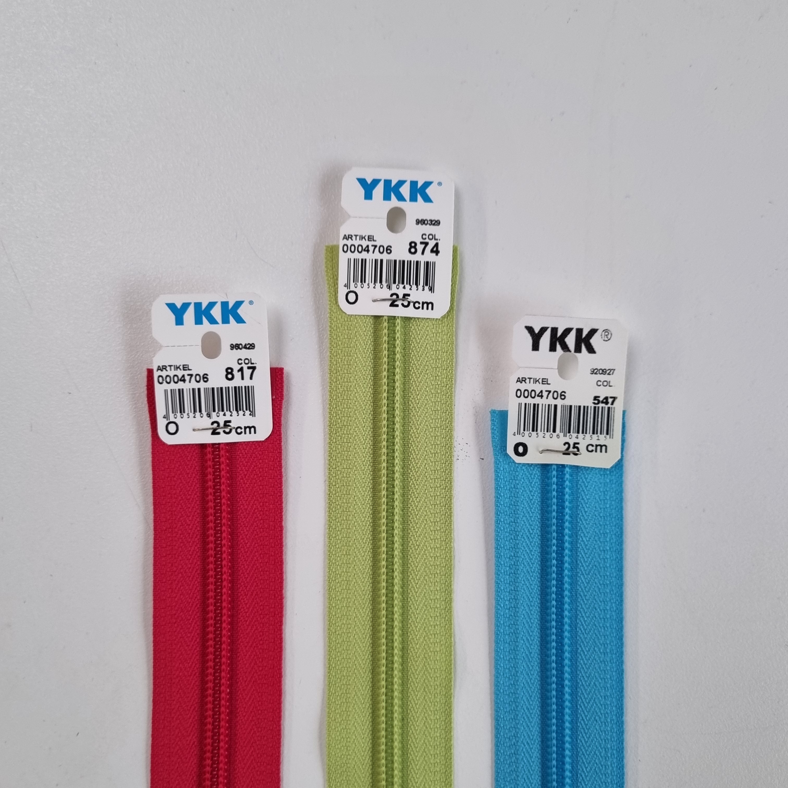 Kunststoffspirale teilbar 5mm wiesengrün Reißverschlüsse YKK Malu - Stoffhaus