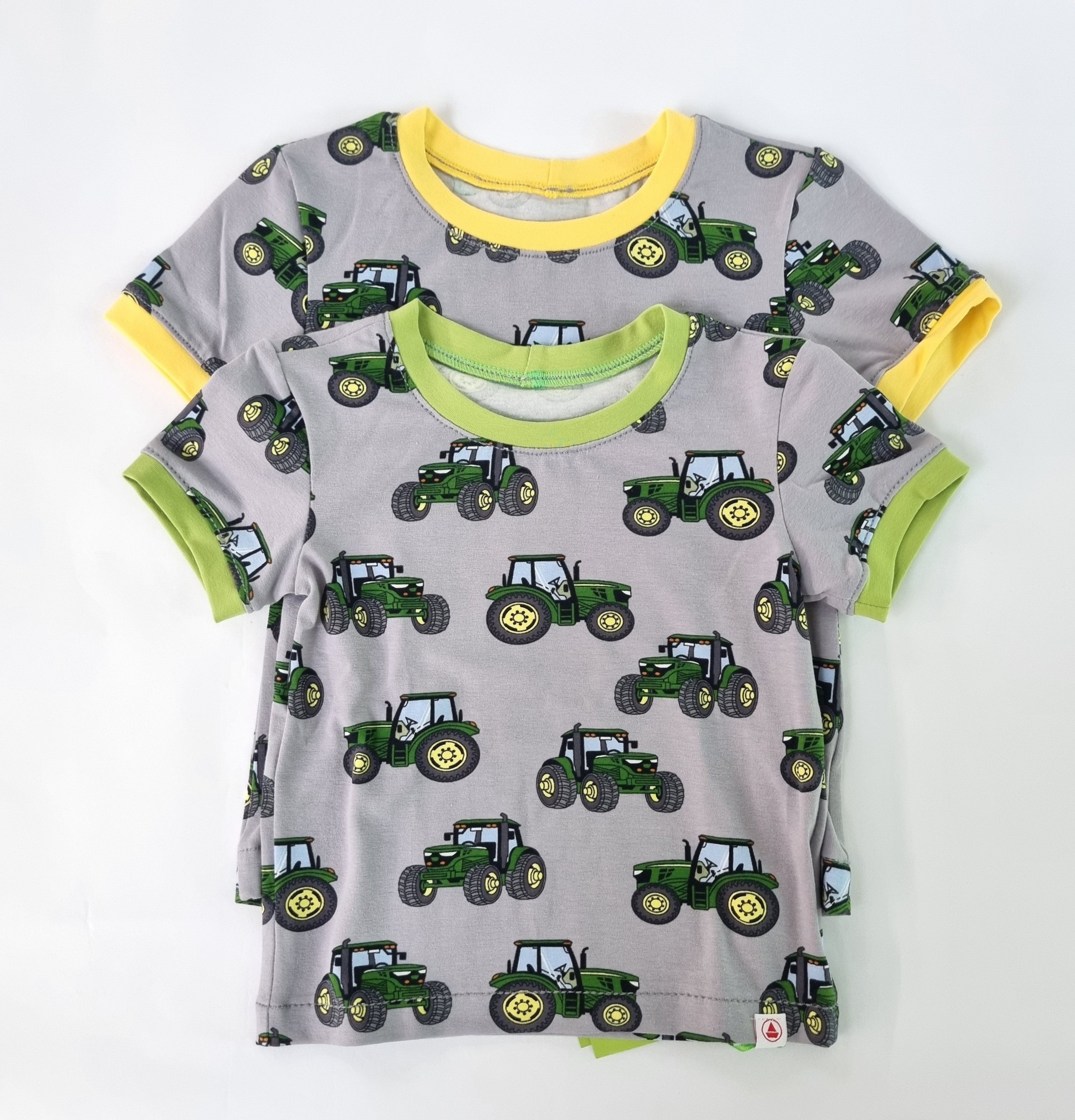 Kurzarmshirt mit Trakoren Shirt Ferienkinder Malu - Stoffhaus
