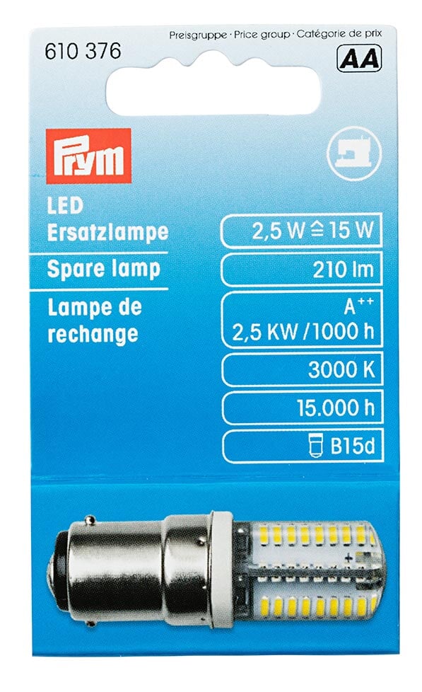 LED Nähmaschinenlampe Kurzware neu Prym Malu - Stoffhaus