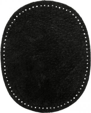 Leder Flecken Kurzware Veno schwarz 000 Malu - Stoffhaus