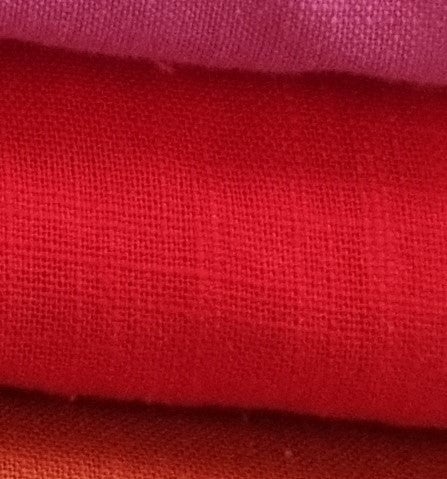 Leinen viele Farben Webstoff, neu Malu Stoffhaus - Nähschule - Atelier hochrot Malu - Stoffhaus