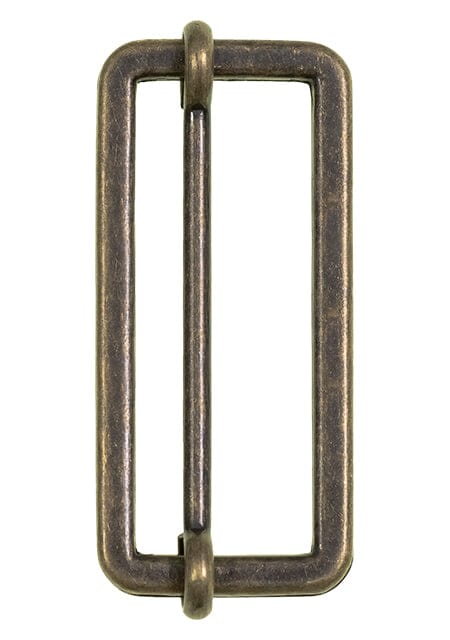 Leiterschnalle fünf Farben 40mm Verschlüsse Veno altmessing Malu - Stoffhaus