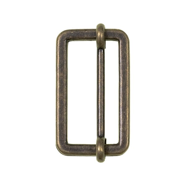 Leiterschnalle sechs Farben 30mm Verschlüsse Veno altmessing Malu - Stoffhaus