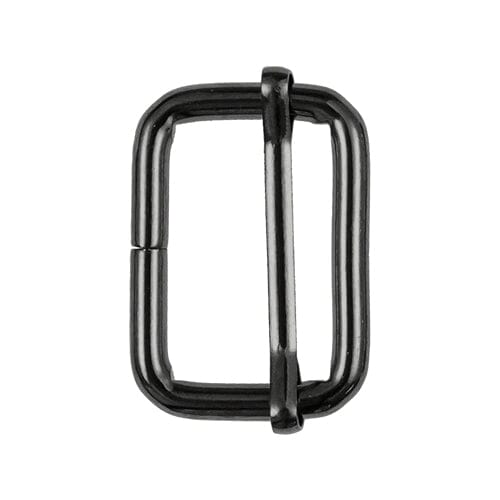 Leiterschnalle sechs Farben 30mm Verschlüsse Veno gunmetal Malu - Stoffhaus