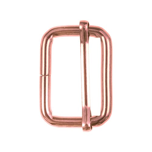 Leiterschnalle sechs Farben 30mm Verschlüsse Veno roségold Malu - Stoffhaus