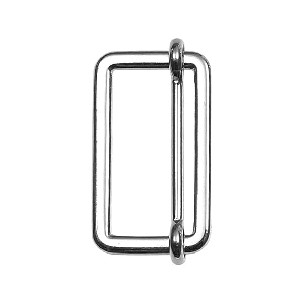 Leiterschnalle sechs Farben 30mm Verschlüsse Veno silber Malu - Stoffhaus