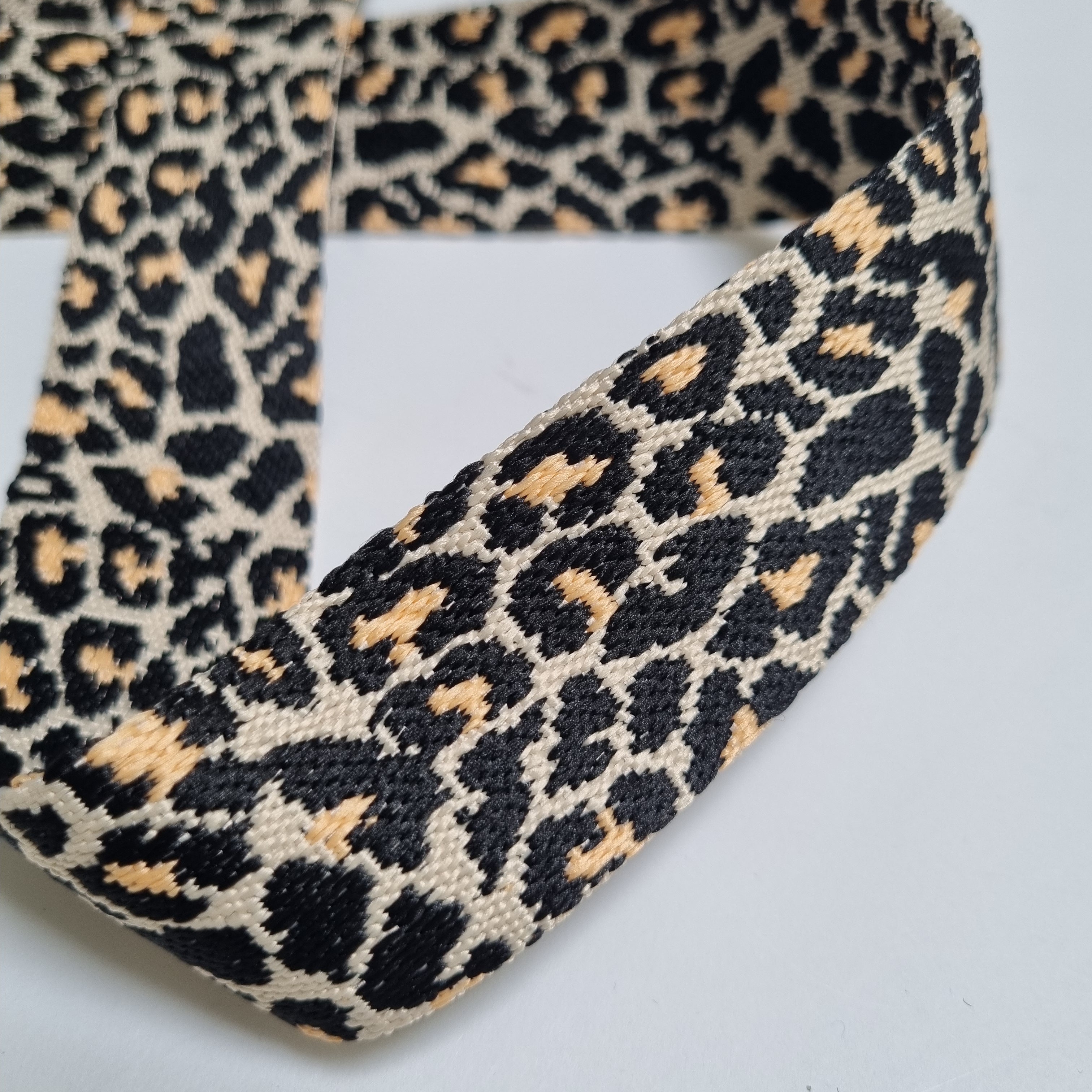 Leomuster Gurtband 40mm Veno div. Farben Band Veno Malu - Stoffhaus