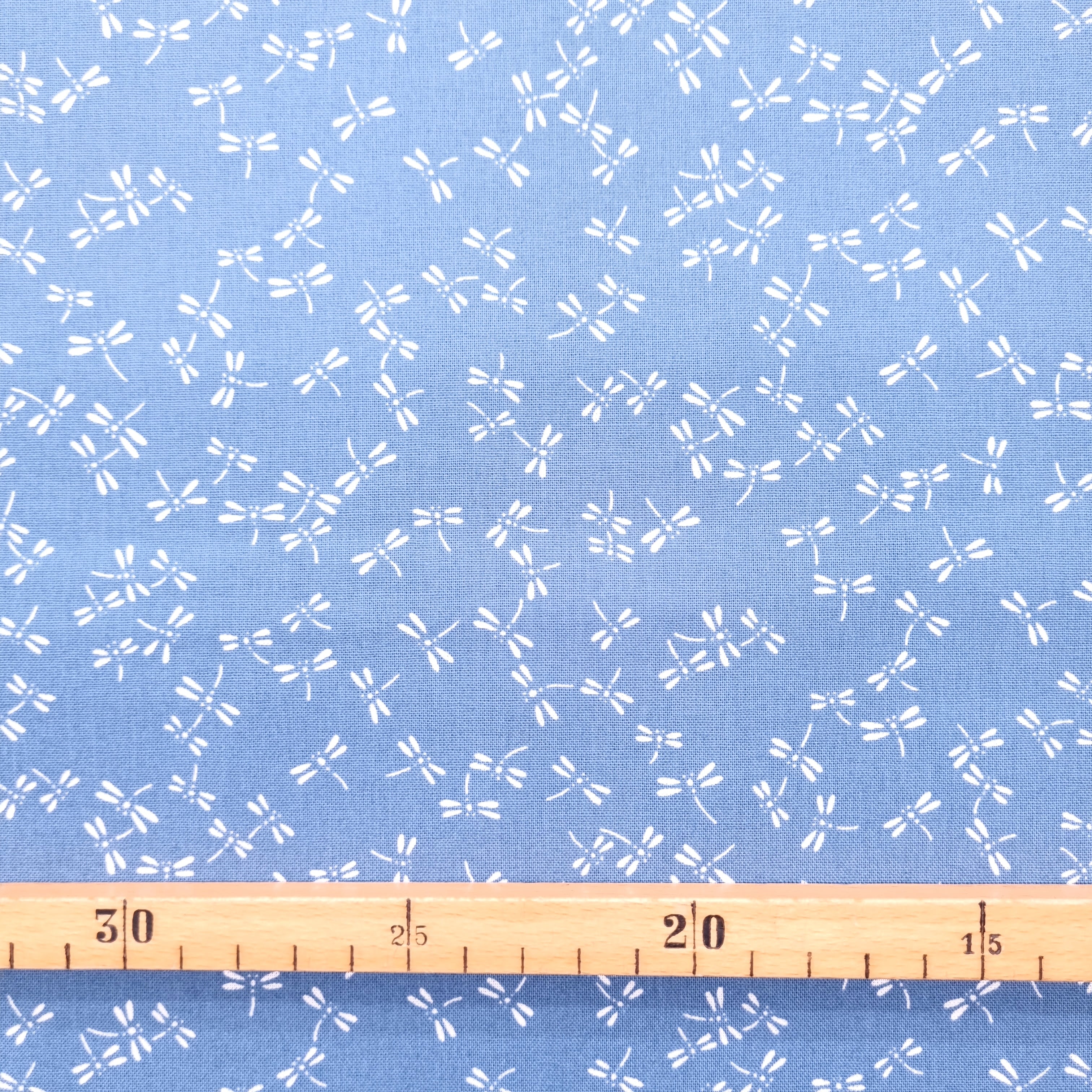 Libelle staubblau Westfalenstoffe Webstoff Malu Stoffhaus Malu - Stoffhaus