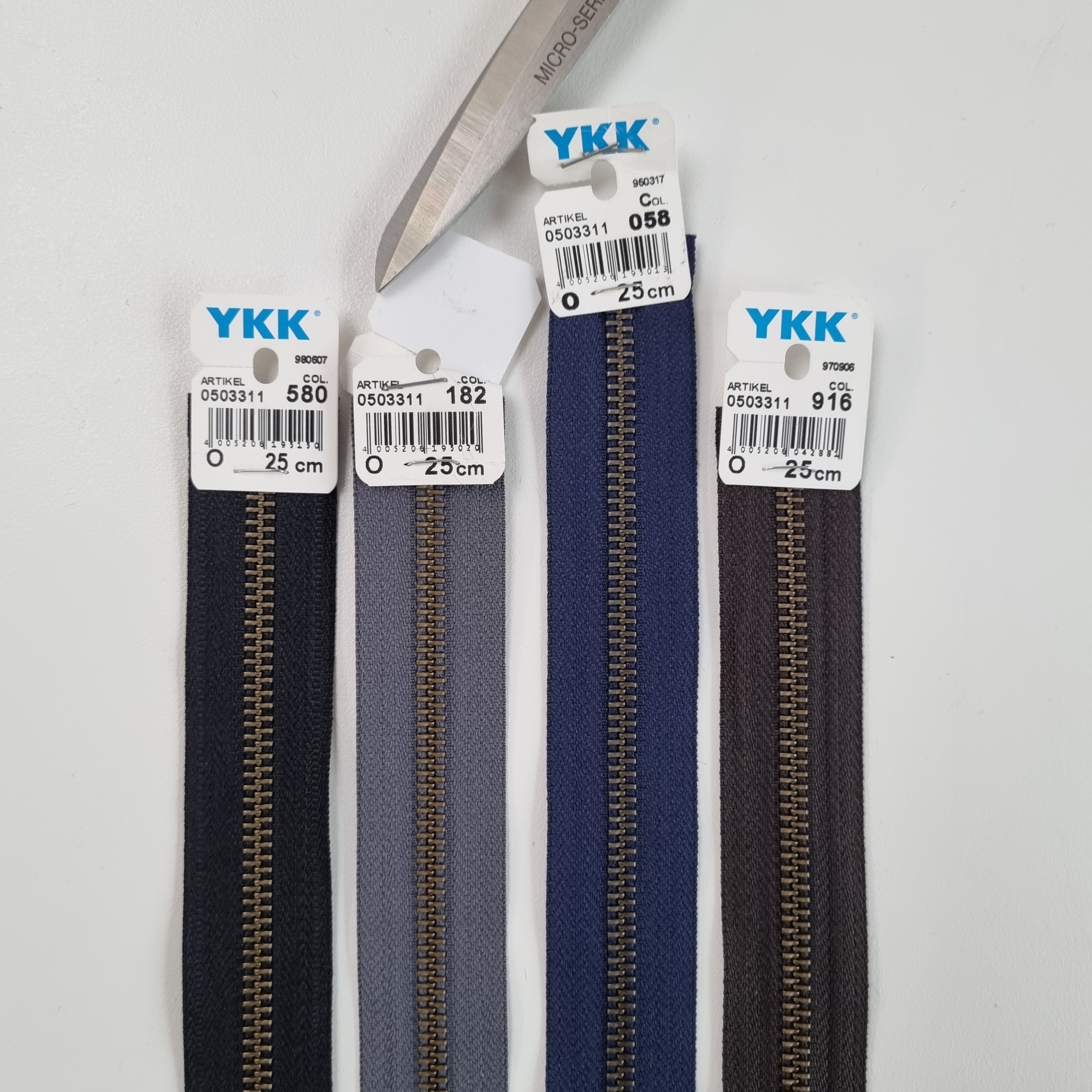 Metallreißverschluß teilbar 5mm marine Reißverschlüsse YKK Malu - Stoffhaus