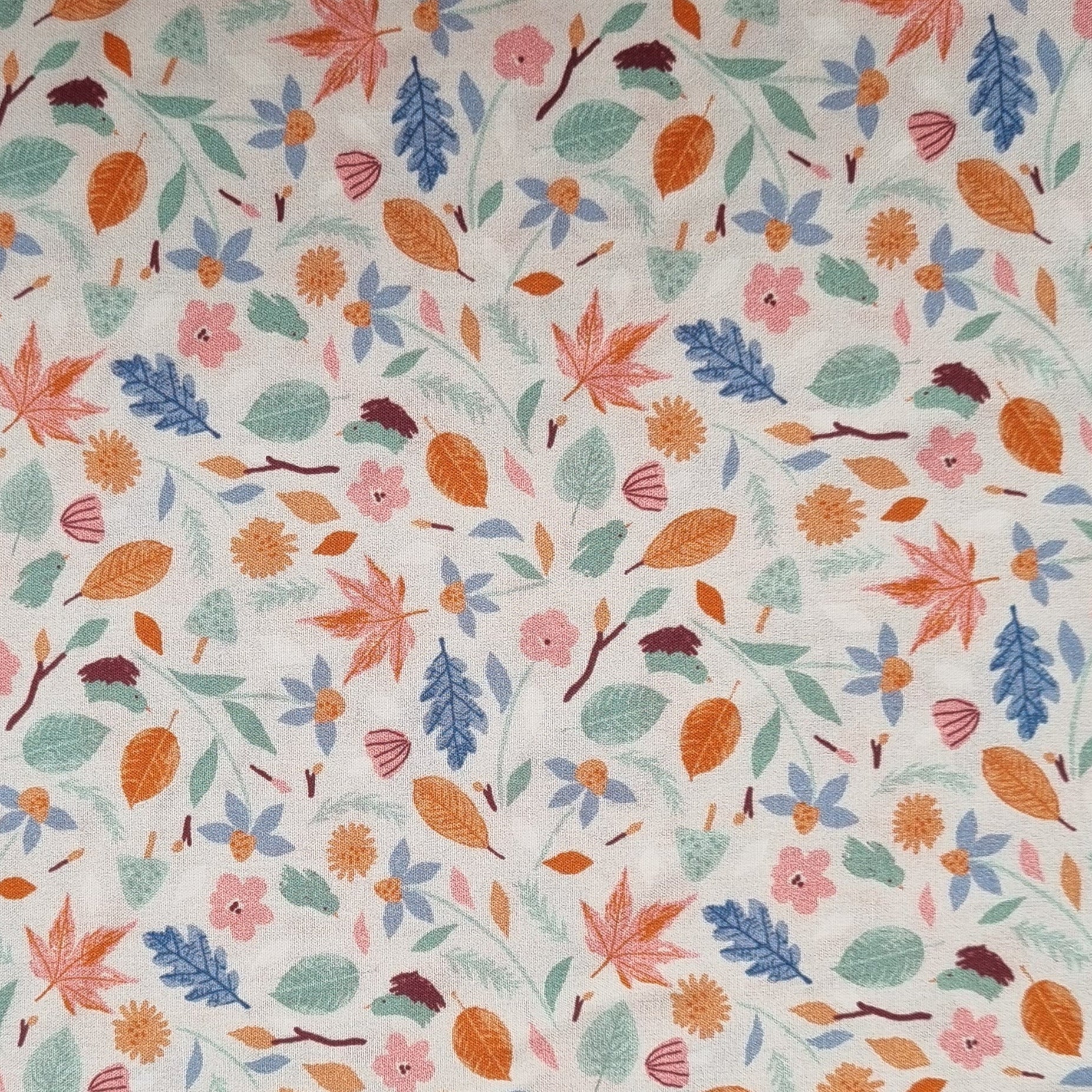 mille fleur Baumwollpopeline Webstoff Malu Stoffhaus Malu - Stoffhaus