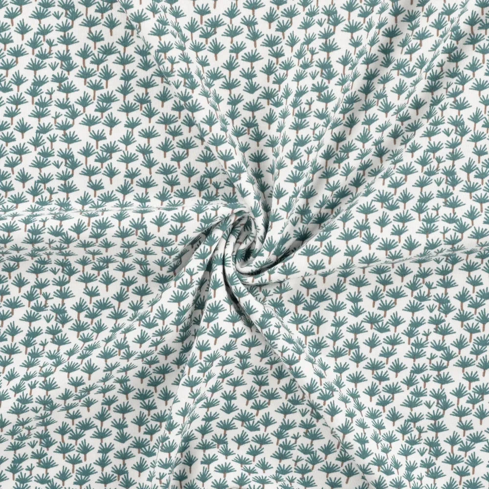 Miniblumen auf Baumwolljersey Baumwolljersey, neu Malu Stoffhaus Malu - Stoffhaus