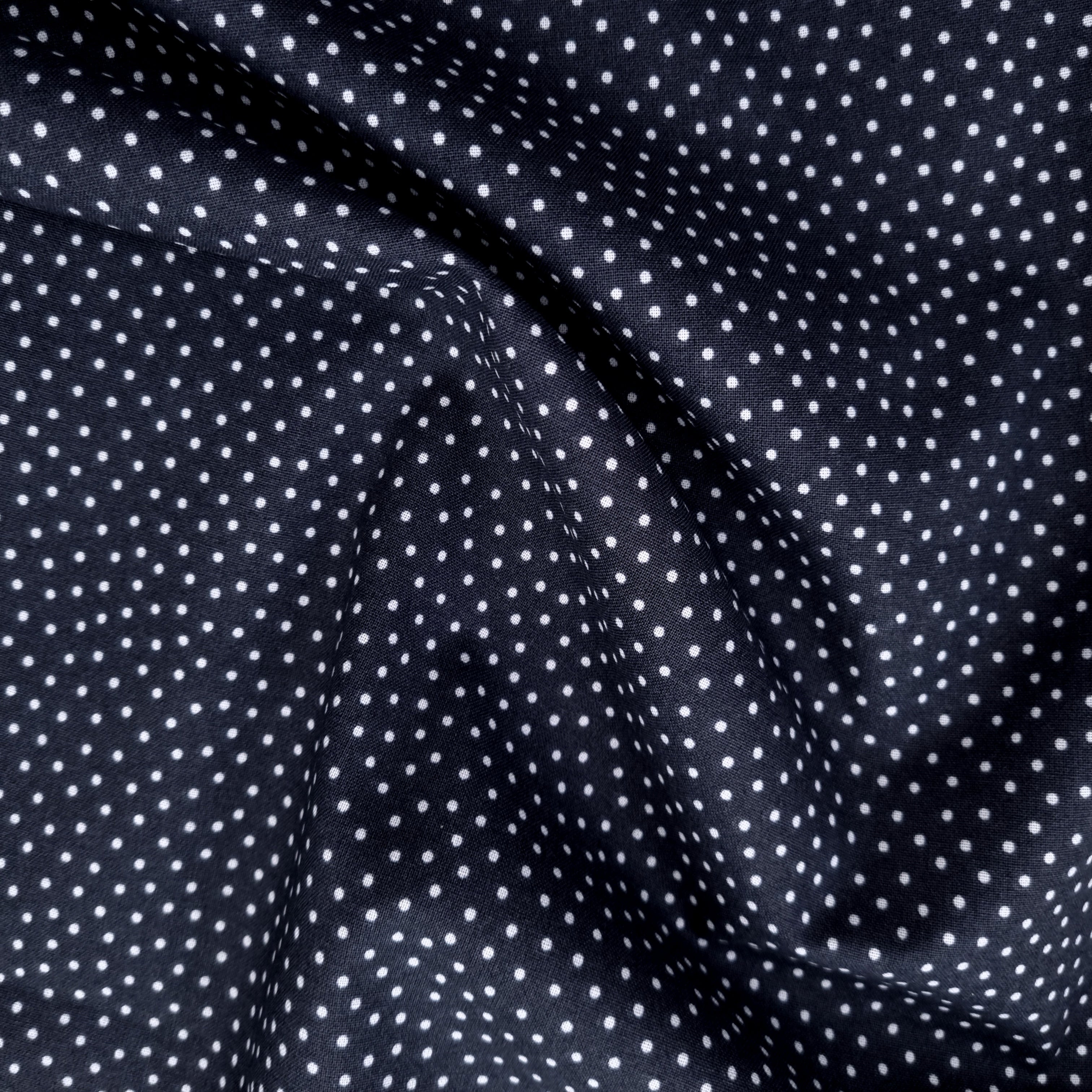 Minipünktchen anthrazit Westfalenstoffe Webstoff Westfalenstoffe Malu - Stoffhaus