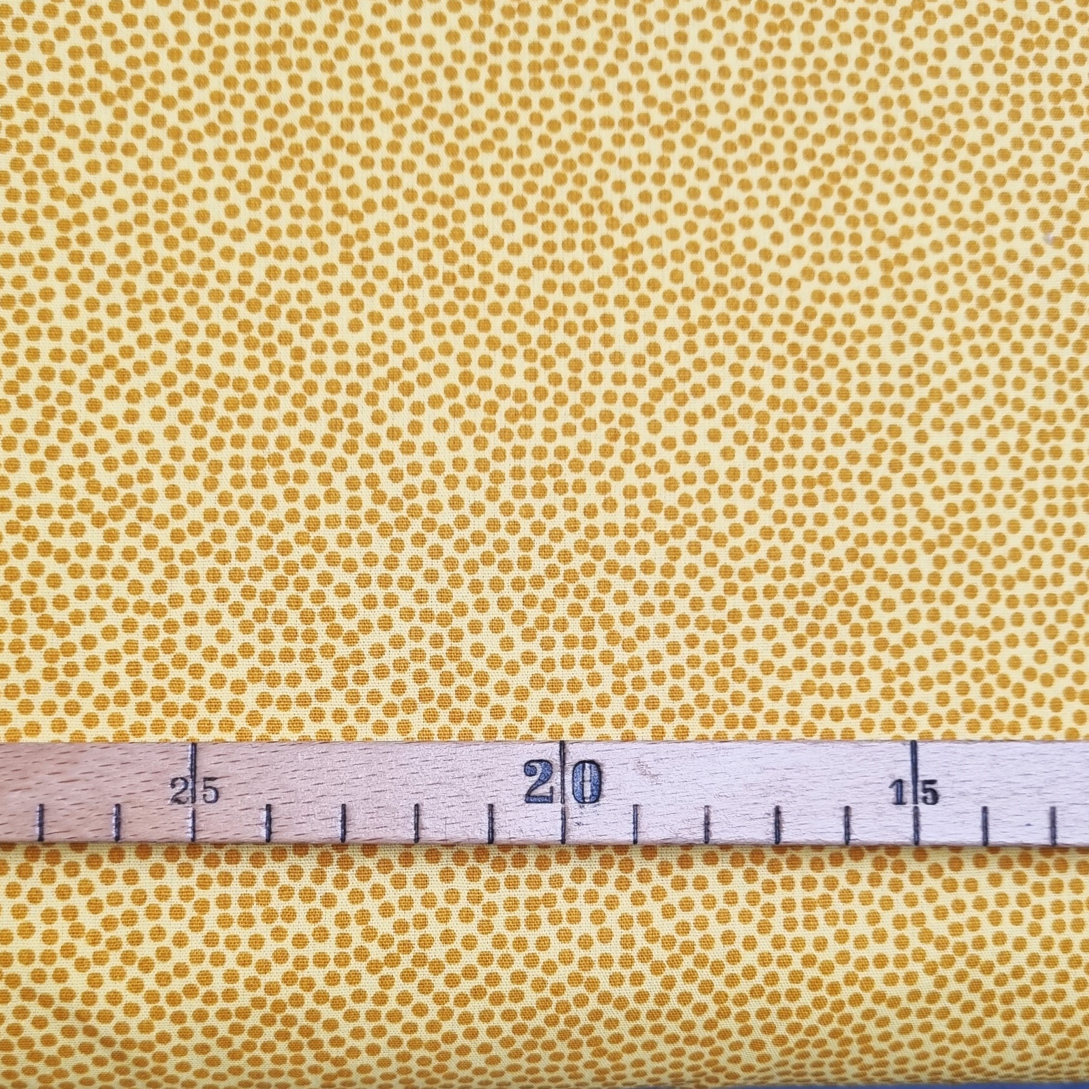 Minipünktchen viele Farben Webstoff, neu Malu Stoffhaus gelb Malu - Stoffhaus