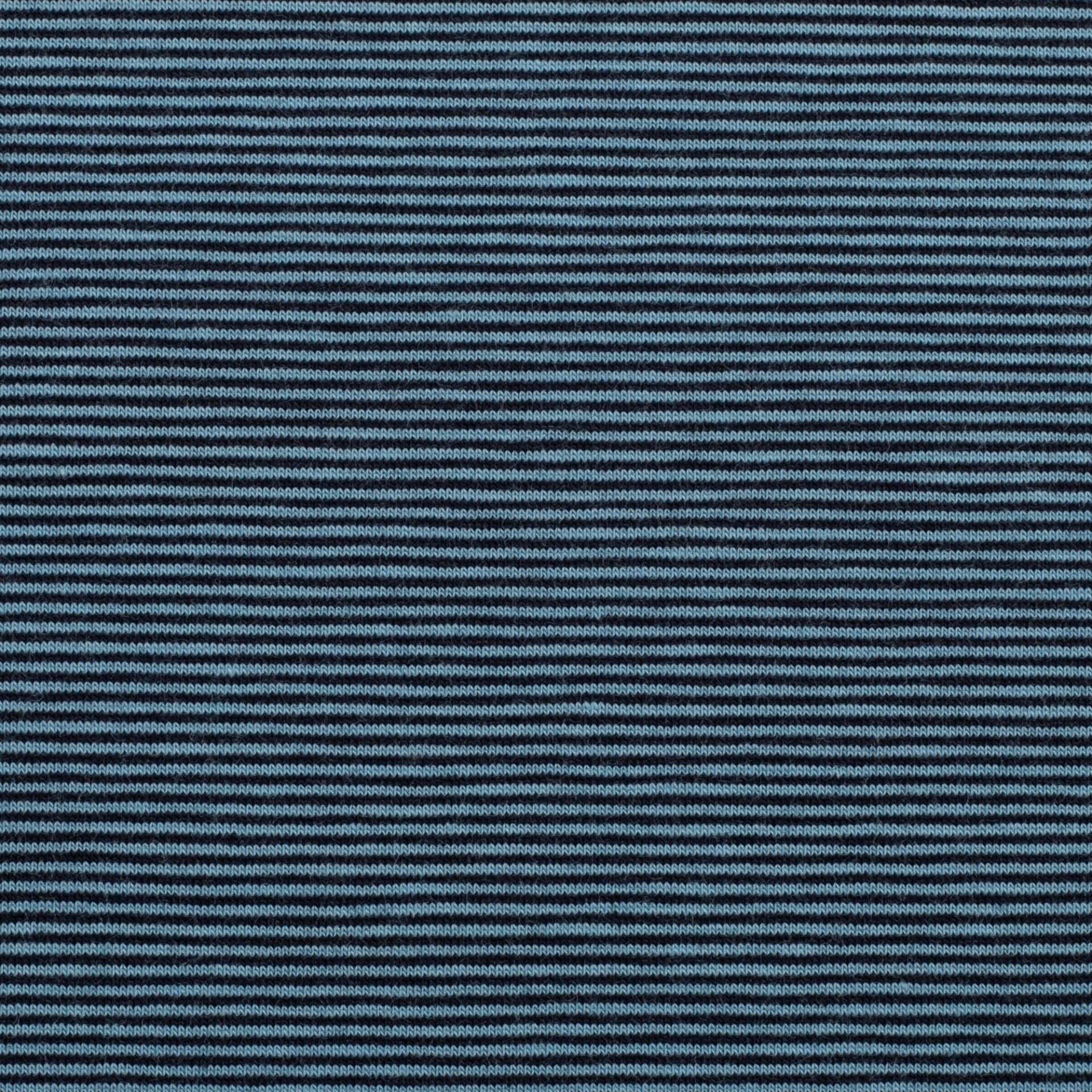 Ministreifen Baumwolljersey Malu Stoffhaus - Nähschule - Atelier hell/dunkelblau 154599 Malu - Stoffhaus