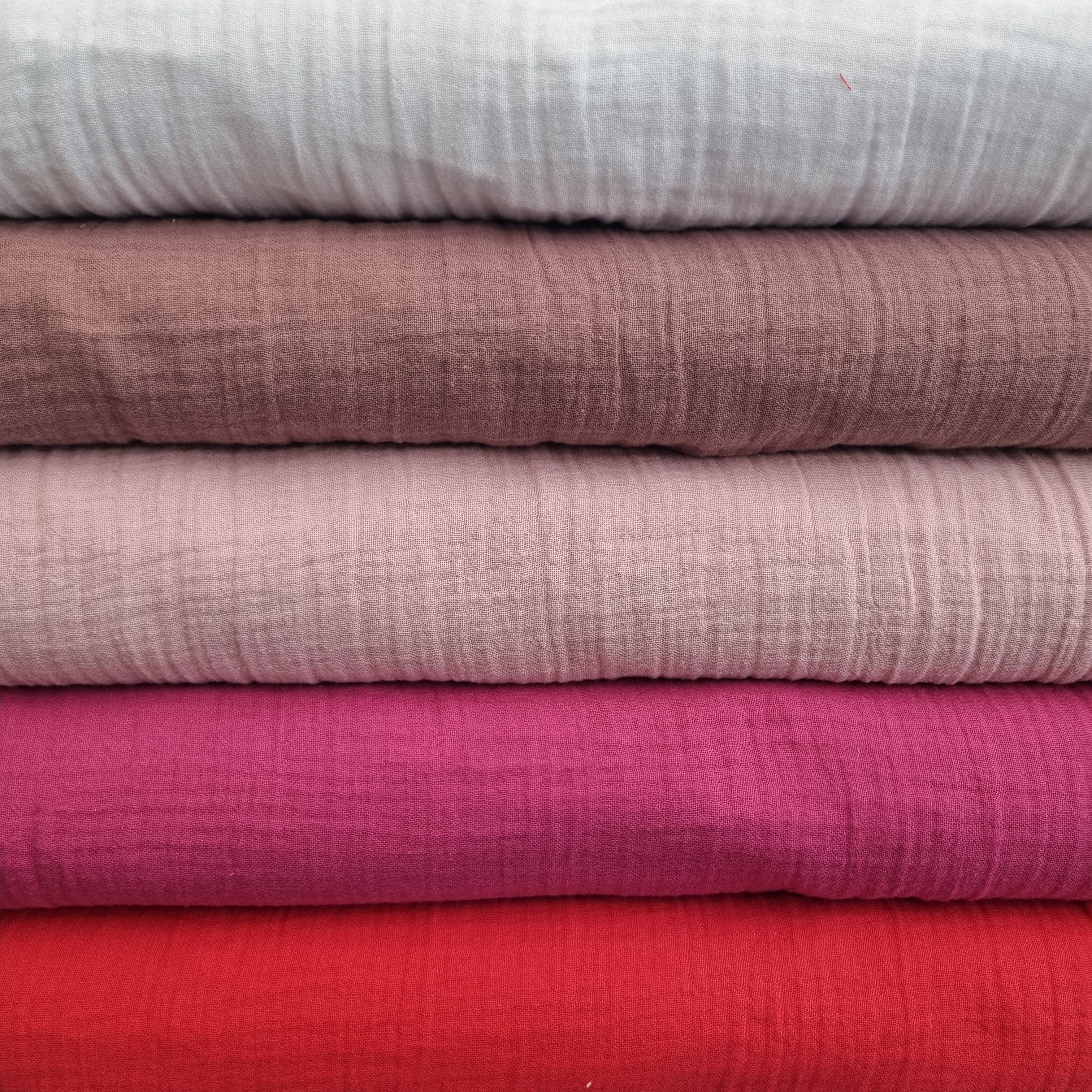 Musselin uni verschiedene Farben Musselin, neu Swafing Malu - Stoffhaus