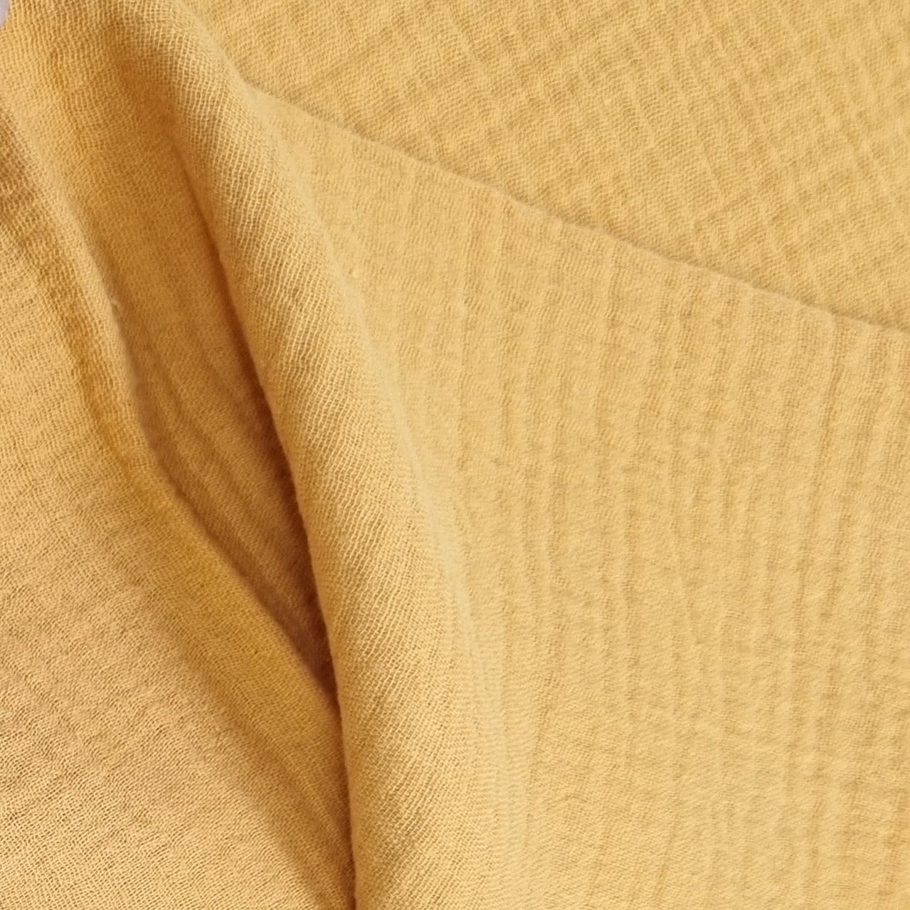 Musselin uni viele Farben Musselin, neu Malu Stoffhaus - Nähschule - Atelier senf 313 Malu - Stoffhaus