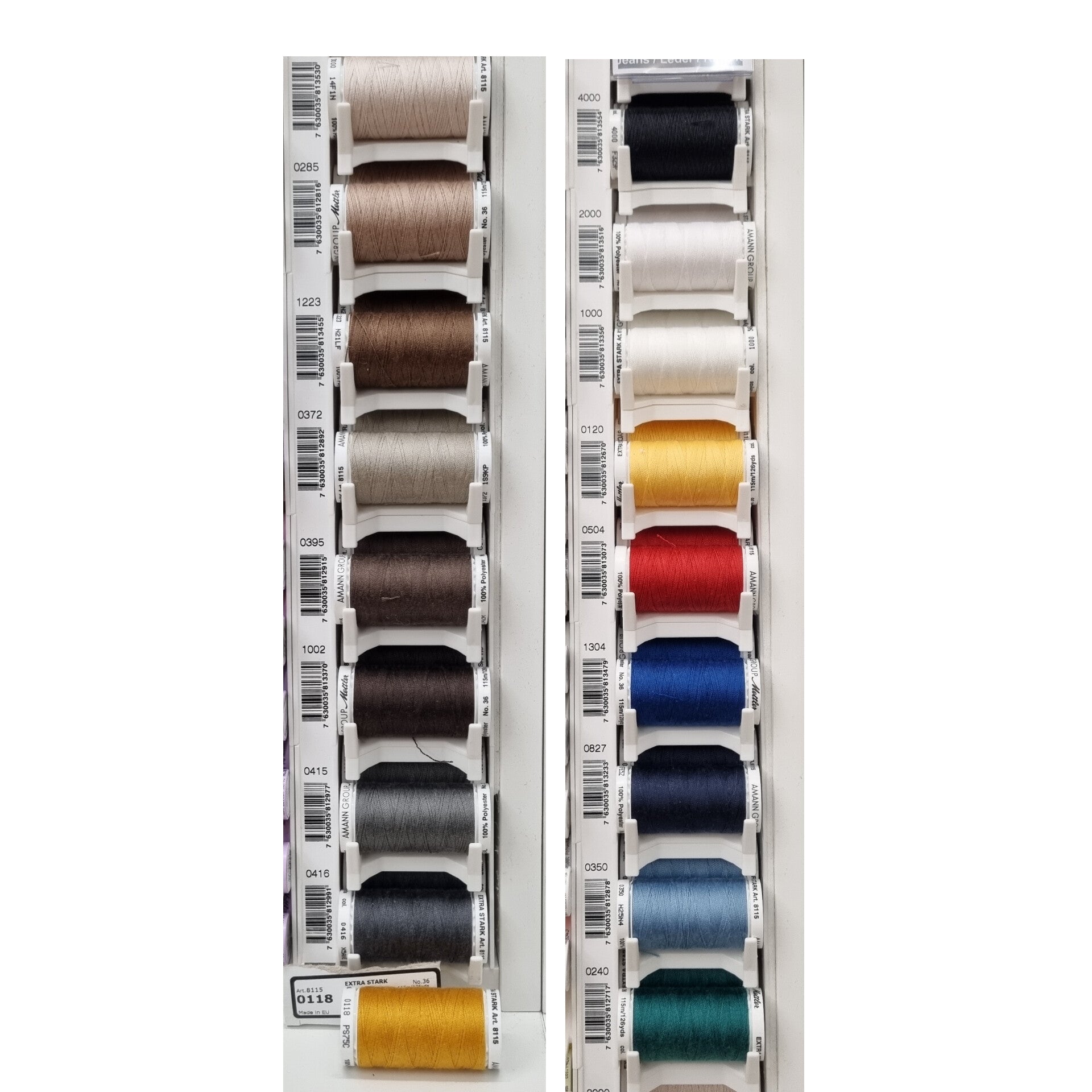 Nähfaden /Extrastark 115m Garne Mettler Malu - Stoffhaus