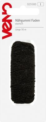 Nähgummi Faden 3 Farben Kurzware neu Prym schwarz Malu - Stoffhaus