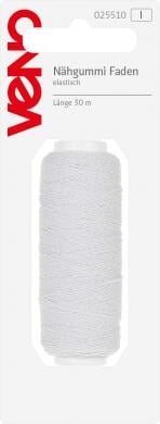 Nähgummi Faden 3 Farben Kurzware neu Prym weiß Malu - Stoffhaus
