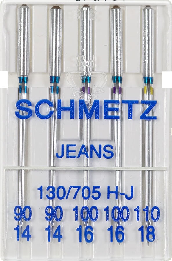Nähmaschinennadeln 130/705 Jeans 90 - 110 Nadeln VENO Malu - Stoffhaus