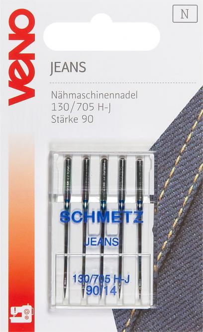 Nähmaschinennadeln 130/705 Jeans 90 Nadeln VENO Malu - Stoffhaus