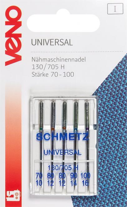 Nähmaschinennadeln 130/705 Universal 70-100 VENO Malu - Stoffhaus