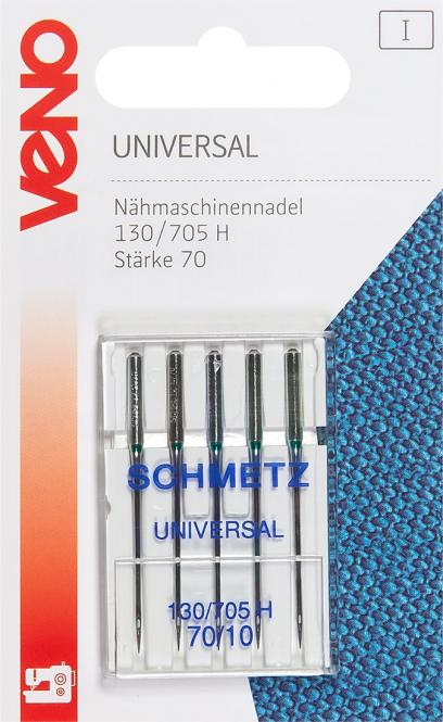 Nähmaschinennadeln 130/705 Universal 70 VENO Malu - Stoffhaus