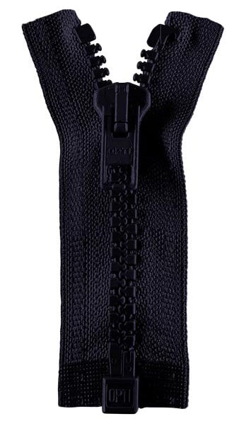 Opti dunkelblau 210 Jackenreißverschluß teilbar 5mm Reißverschlüsse Opti 18 Malu - Stoffhaus