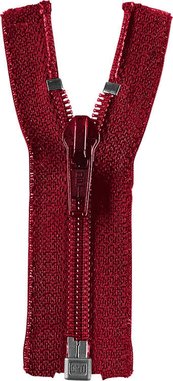 Opti dunkelrot 750 Spirale teilbar 5mm Jackenreißverschluß Reißverschlüsse Opti Malu - Stoffhaus