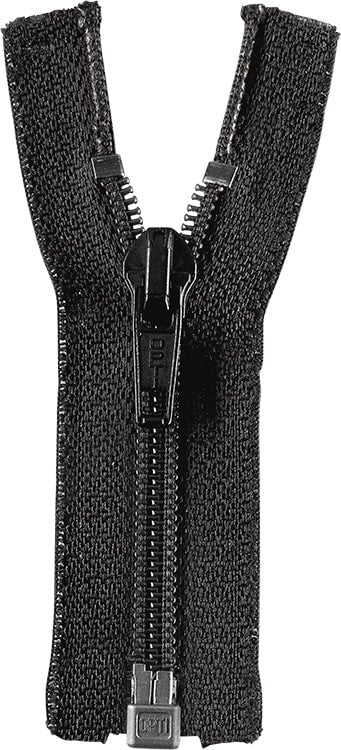 Opti grau 001 Spirale teilbar 5mm Jackenreißverschluß Reißverschlüsse Opti Malu - Stoffhaus