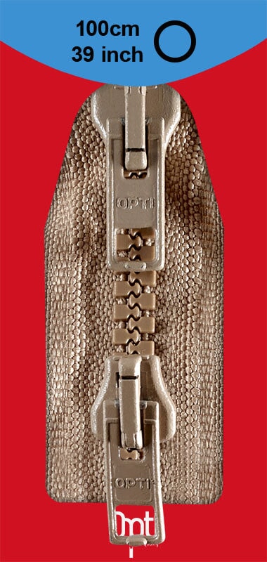 Opti sand zwei Wege Plaste 886 Reißverschlüsse Opti Malu - Stoffhaus