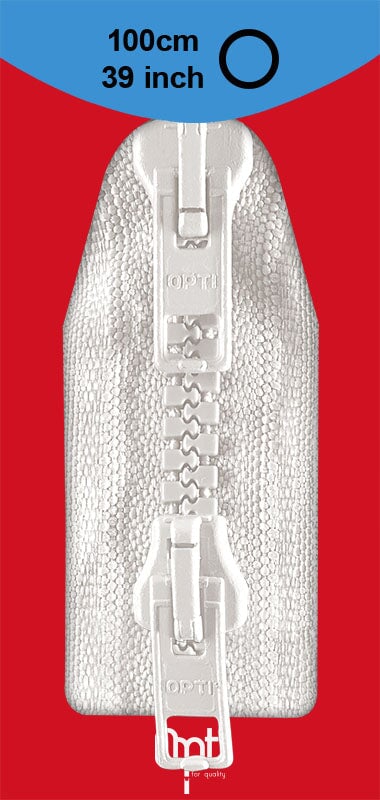 Opti weiß Wege Plaste 009 Reißverschlüsse Opti Malu - Stoffhaus