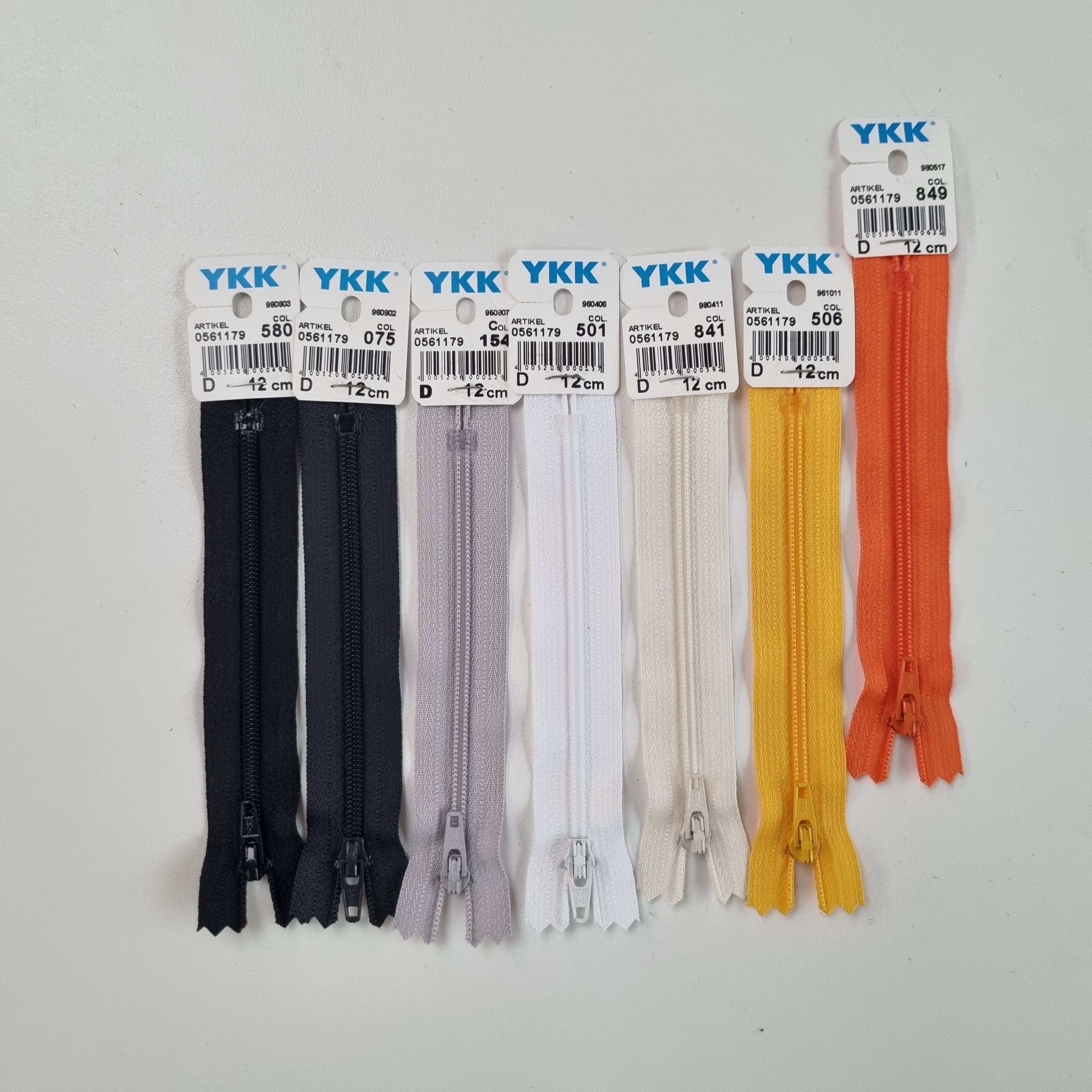 orange YKK Reißverschluß Reißverschlüsse YKK Malu - Stoffhaus