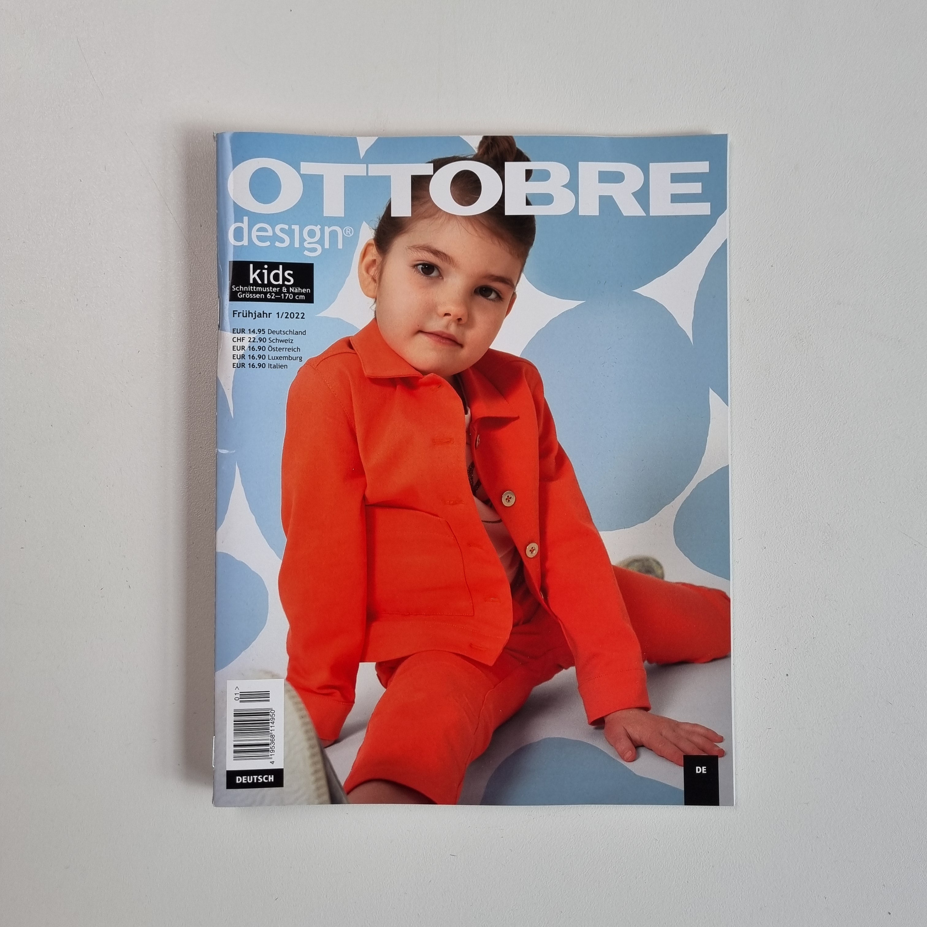 Ottobre Kids Frühjahr 2/2022 Presse, Zeitschrift, Magazin Ottobre Malu - Stoffhaus