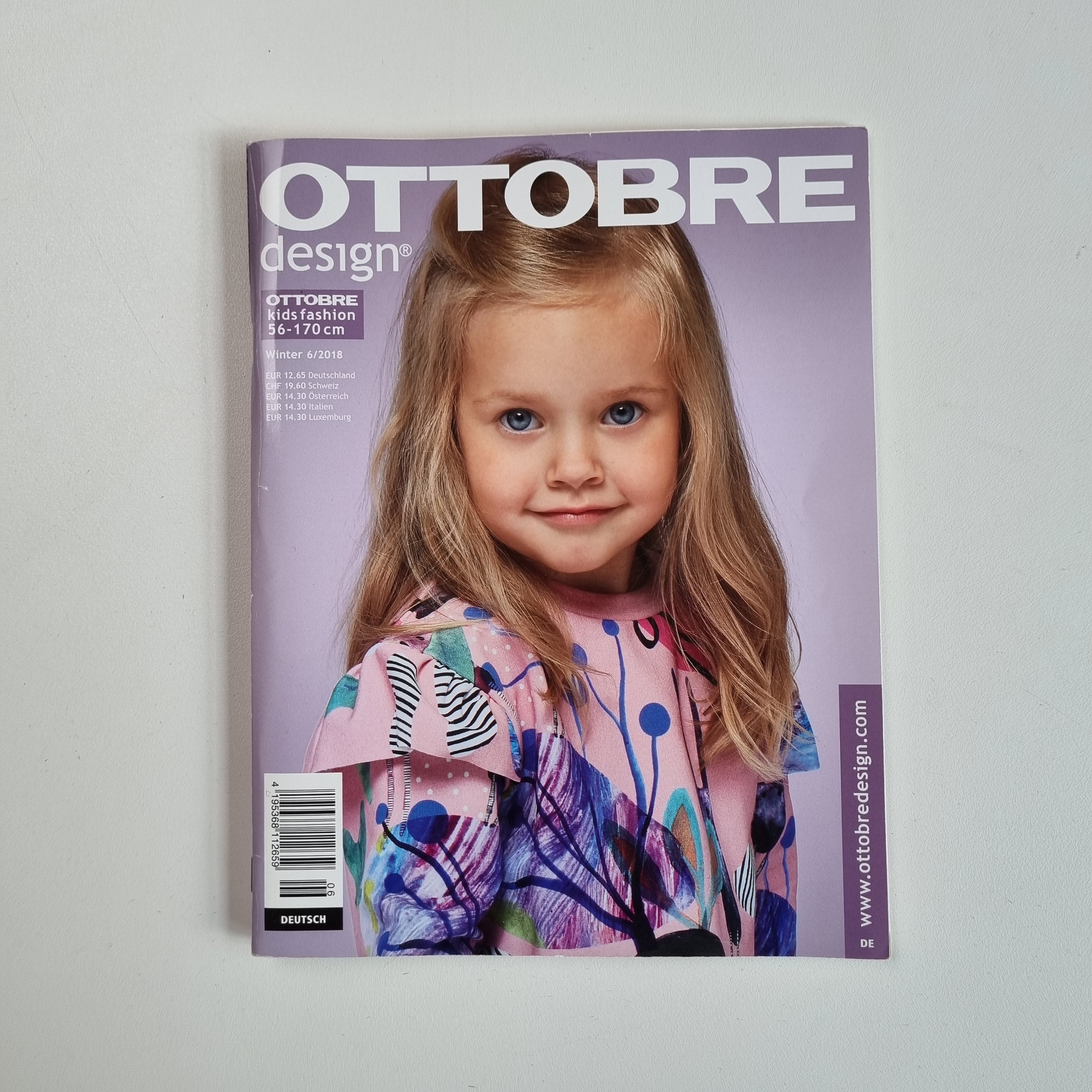 Ottobre Kids Winter 6/2018 Presse, Zeitschrift, Magazin Ottobre Malu - Stoffhaus