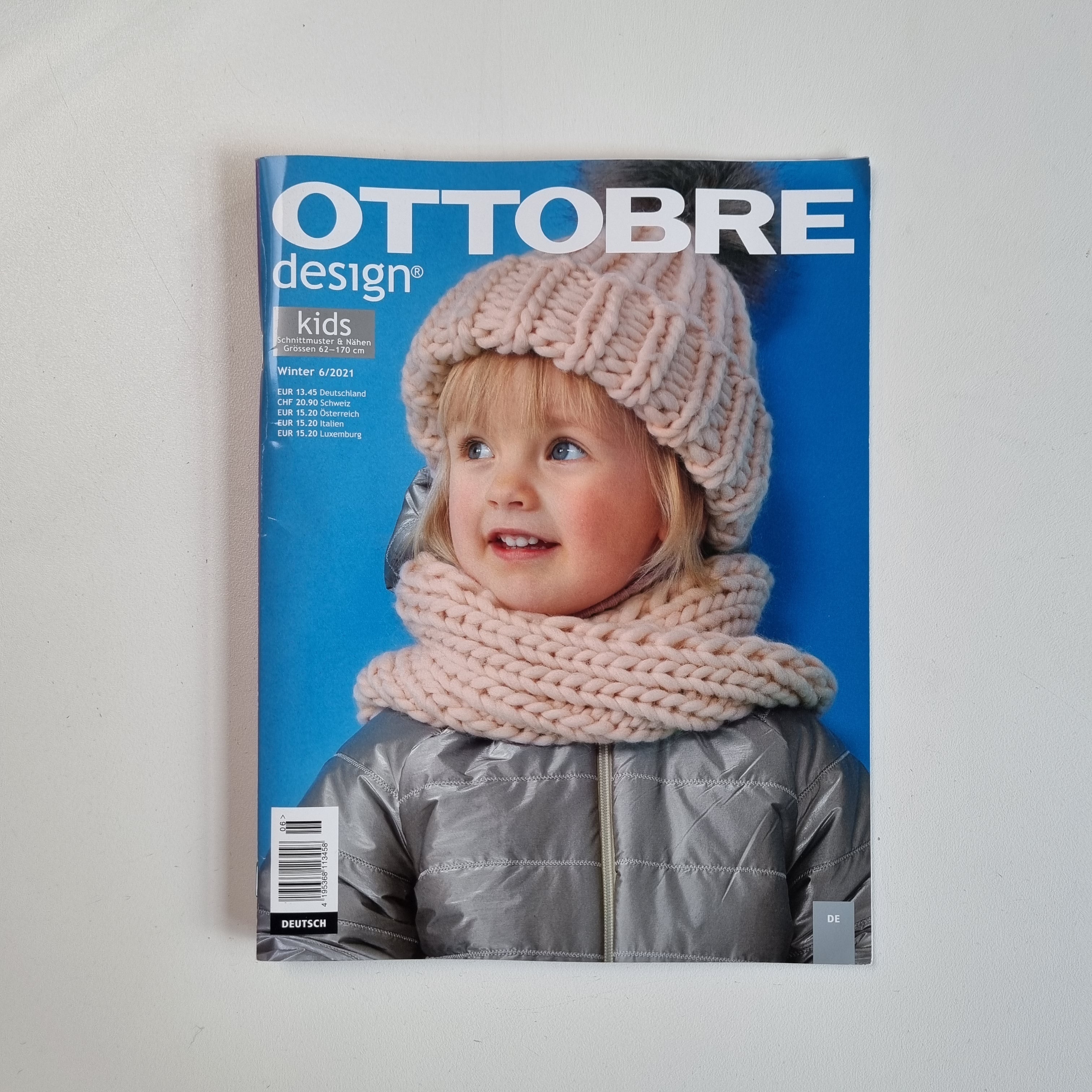 Ottobre Kids Winter 6/2021 Presse, Zeitschrift, Magazin Ottobre Malu - Stoffhaus