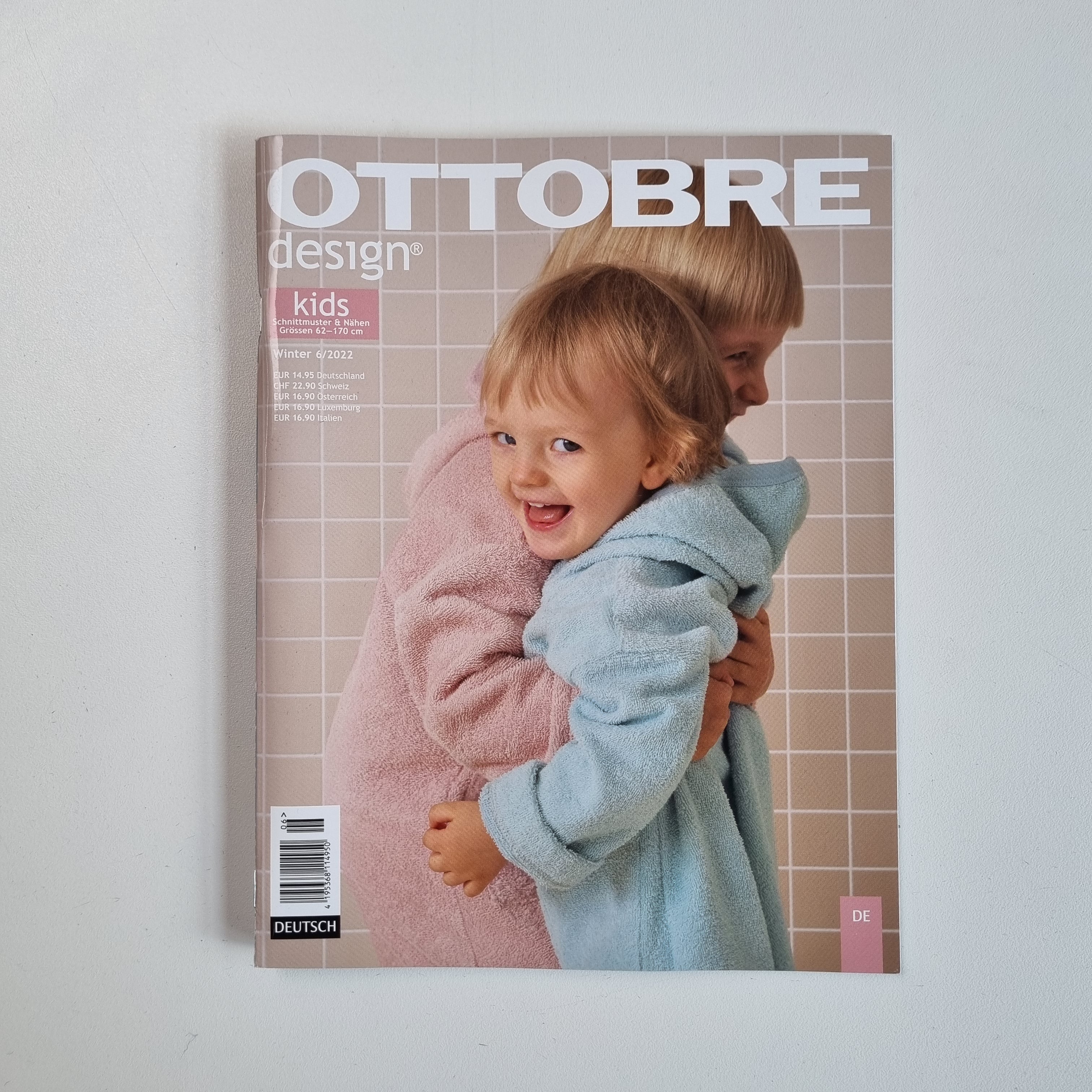 Ottobre Kids Winter 6/2022 Presse, Zeitschrift, Magazin Ottobre Malu - Stoffhaus