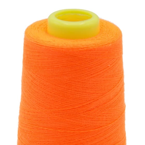 Overlockgarn neon div. Farben Garne Malu Stoffhaus - Nähschule - Atelier neonorange 593 Malu - Stoffhaus